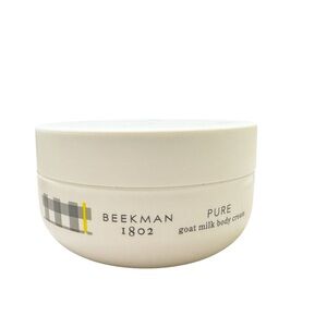 Beekman 1802 "Pure" Fragrance Free Whipped Body Cream 8 oz. Goat Milk New Sealed